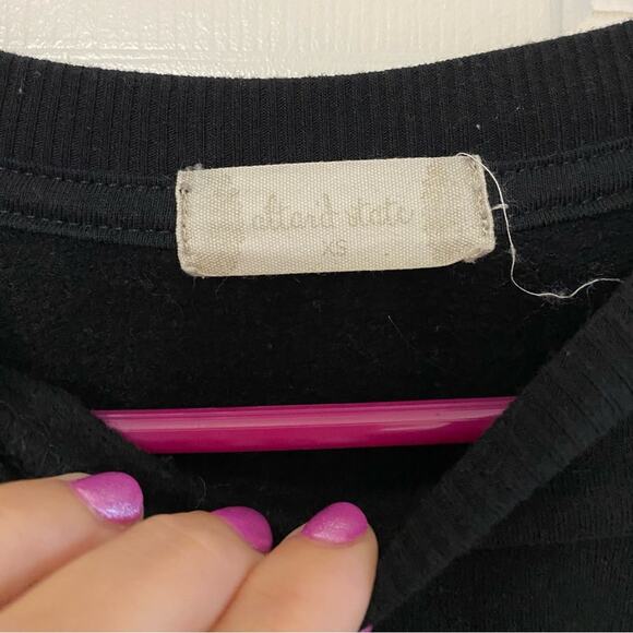 ALTAR’D STATE • Black Cowboy Skeleton Country Roads Sweatshirt Pullover - Picture 5 of 7